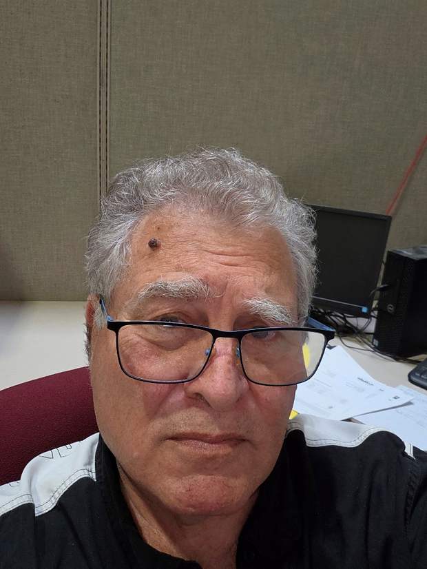 Dr. Lou D’Orazio at work in Ingersoll